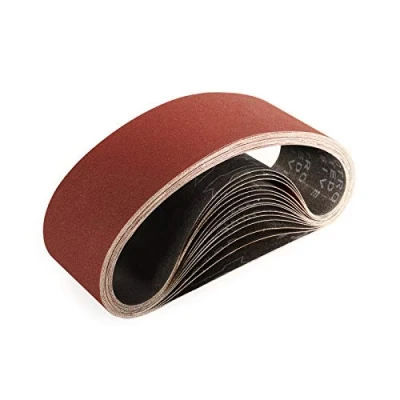 Afbeelding van Sruhrak 75 X 533 MM Schuurbanden, Korrel 180, Schuurband voor het Slijpen Polijsten en Ontroesten, Geschikt Bandschuurmachine 533X75(15 Stuks)