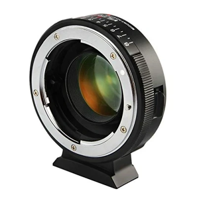 Afbeelding van VILTROX NF M43X Handmatige Focus 0.71x Reducer Speed Booster Lens Adapter voor Nikon F naar Micro Vier Derde M4/3 Camera BMPCC GH4 GH5 GH5S GF6 GX85 GX7 E M5 M10 PL5