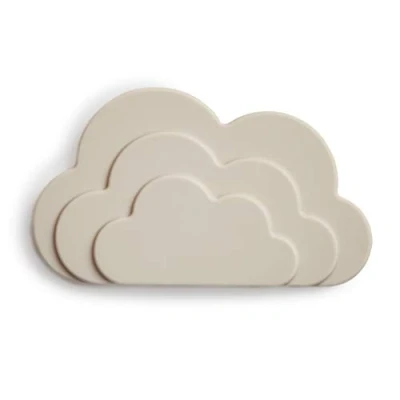 Afbeelding van Mushie bijtspeelgoed wolk gray