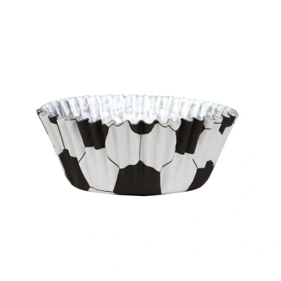 Afbeelding van Cupcake Cups PME Voetbal 30 stuks