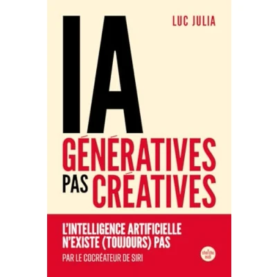 Afbeelding van IA génératives, pas créatives. L&#039;intelligence artificielle n&#039;existe (toujours)