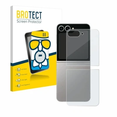Afbeelding van BROTECT Antireflecterende Glas Screen Protector Mat voor Samsung Galaxy Z Flip6 (Achterkant) Schermbeschermer [Beschermglas Folie niet Gehard Glas]
