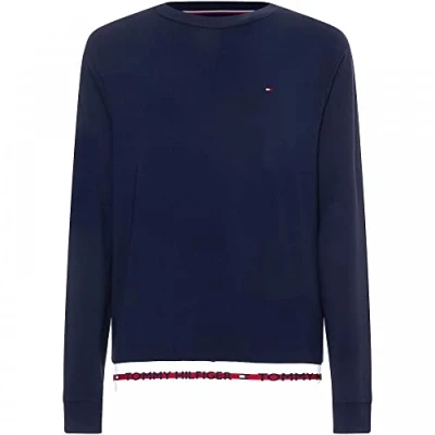 Afbeelding van Tommy Hilfiger Nature TECH Track Pyjamashirt, Heren, Maat: Large, Blue