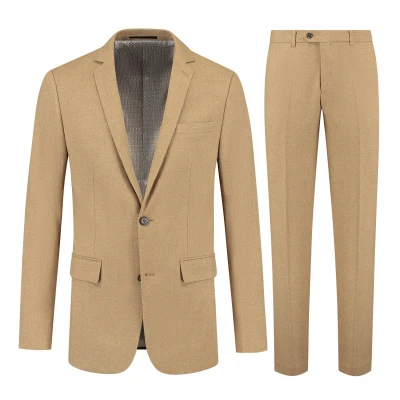 Afbeelding van GENTS Pak camel bruin 27