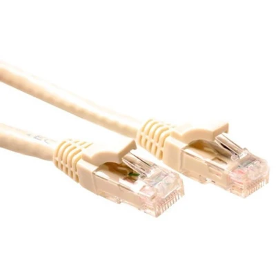 Afbeelding van ACT IK5402 U/UTP CAT5E Patchkabel Component Level Ivoor 2 meter