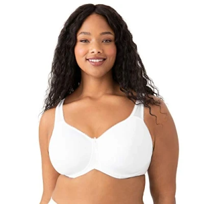 Afbeelding van Wacoal Dames Plus Size Basic Beauty Spacer Contour BH, Wit, 85G
