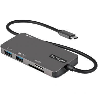 Afbeelding van StarTech.com DKT30CHSDPD notebook dock &amp; poortreplicator Bedraad Grijs