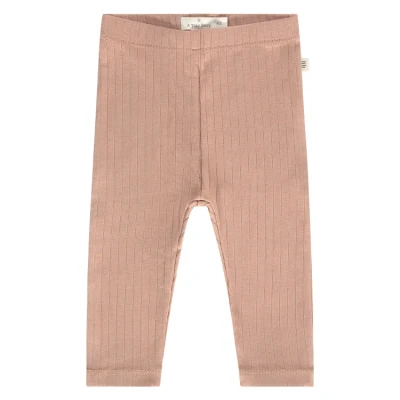 Afbeelding van A Tiny Story Broek Rib Effen Zalm 50