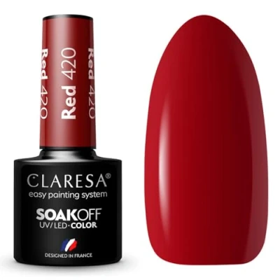 Afbeelding van CLARESA gellak ROOD 420 5g
