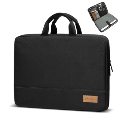 Afbeelding van Bagasin Laptop Sleeve Case 13 13,3 inch voor MacBook Air M2/M1 2022 2018, Pro 2016 M2 M1, 12.9 iPad 6 3 Gen, Waterbestendige Laptoptas