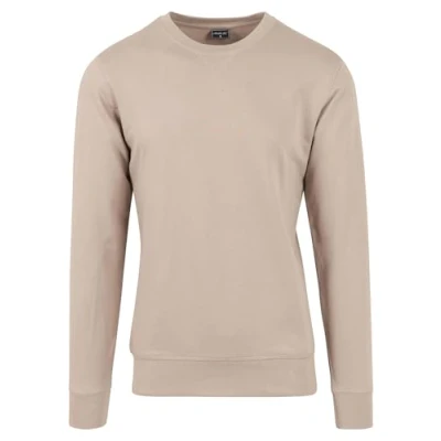Afbeelding van Mister Tee Heren Mtxxx2 mr.tee effen sweatshirt met ronde hals, Darksand, XS, Donker zand, XS