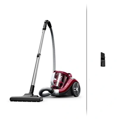 Afbeelding van Rowenta compact Power XXL RO4B23 stofzuiger zonder zak, 900 W motor met laag verbruik, geavanceerd filtratielevel 3 niveaus, 2.5 L stofbak, design, total clean kit