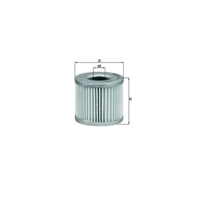 Afbeelding van Mahle Original Oliefilter OX 411