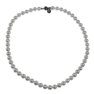 Afbeelding van 47cm x 8mm Ketting Dames Choker RVS Gebroken Witte Natuurlijke Schelp Parelsketting Halsketting