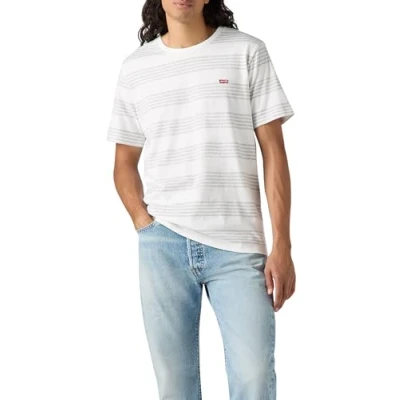 Afbeelding van Levi&#039;s Ss Original Hm Tee Baste Stripe Bright W, Bright, XS