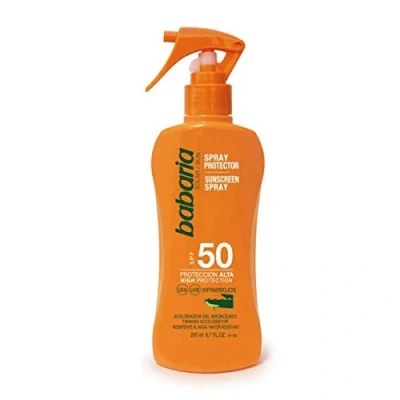 Afbeelding van Body Zonnebrandspray Babaria Spf 50 200 ml
