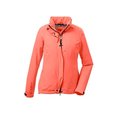 Afbeelding van killtec Women&#039;s Functioneel jack met oprolbare capuchon, opvouwbaar KOS 25 WMN JCKT, coral, 36, 38287 000