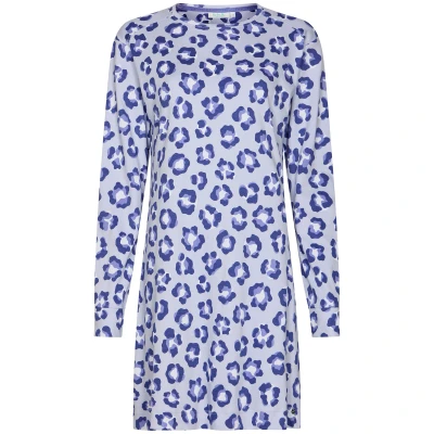 Afbeelding van Rebelle Nachthemd Leopard Lilac Katoen Paars Maat 50