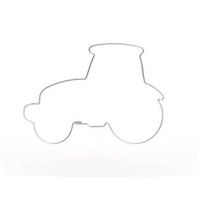 Afbeelding van FORMINA Tractor 6 cm roestvrij staal uitsteekvorm koekjessnijder Bulldog Trecker