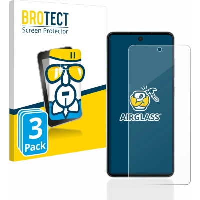 Afbeelding van BROTECT Screenprotector voor Samsung Galaxy A52 5G Folie Beschermfolie Beschermglas transparant (3 Stuks)