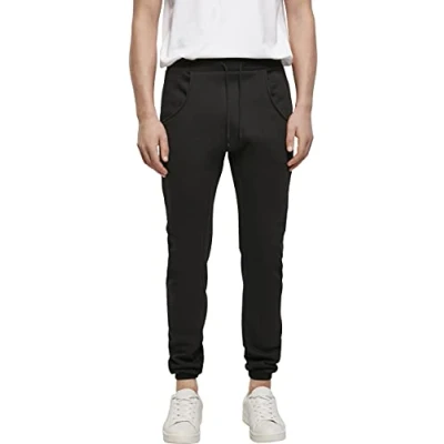 Afbeelding van Build Your Brand Heren Heavy Deep Crotch Sweatpants joggingbroek