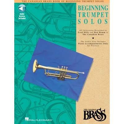 Afbeelding van Hal Leonard Canadian Brass Book Of Beginning Trumpet Solos