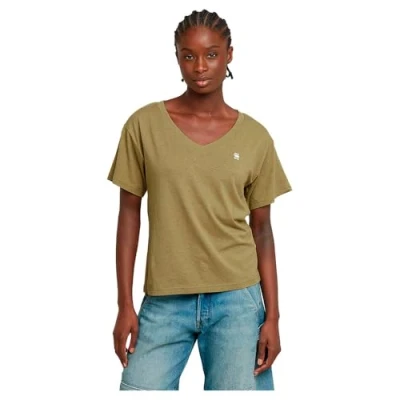 Afbeelding van G Star RAW open v relaxed t wmn, wit (Lt Chalk D26067 d601 1284), XL