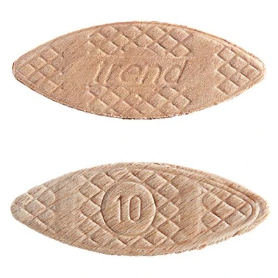 Afbeelding van Trend 100 stks Beukenhout Joining Biscuits (No. 10) voor Houtbewerking, Schrijnwerk en Meubelinlijsting, BSC/10/100, Tan