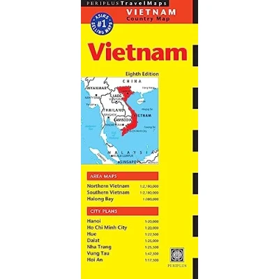 Afbeelding van Vietnam Travel Map Eighth Edition