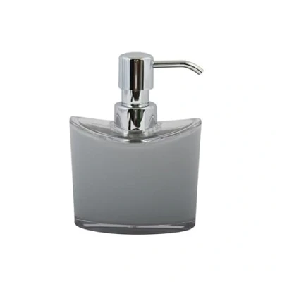 Afbeelding van MSV Zeeppompjedispenser Aveiro PS kunststof lichtgrijs 14 cm