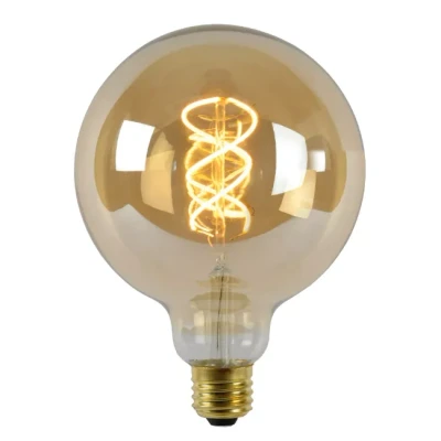Afbeelding van Filament lamp Ø 12,5 cm LED Dimb. E27 1x5W 2200K Amber
