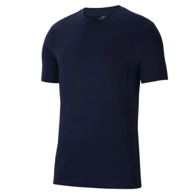 Afbeelding van Nike Heren Short Sleeve Top M Nk Park20 Ss Tee, Obsidiaan/Wit, CZ0881 451, 3XL
