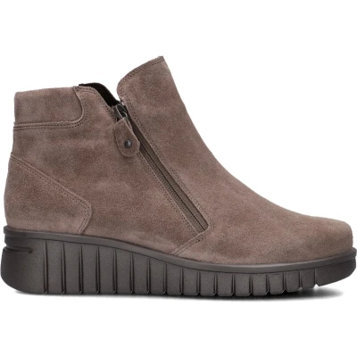 Afbeelding van Hartjes Sue Rits H Booty Boots Dames Taupe Maat 36,5