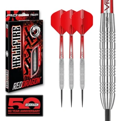 Afbeelding van RED DRAGON Hell Fire B: Steeltip Tungsten Dartpijlen Professioneel 24 gram