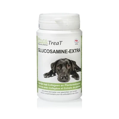 Afbeelding van Phytotreat Glucosamine extra hond 90 tabletten