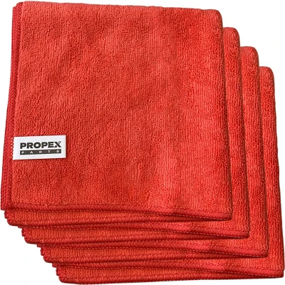 Afbeelding van Propex microvezeldoek rood 40 x cm (4 stuks)