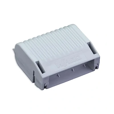 Afbeelding van WAGO 207 1432 Gelbox voor verbindingsklemmen Flexibel: Massief: 1 stuk(s) Grijs