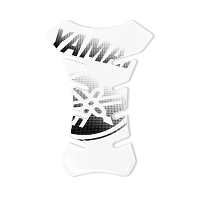Afbeelding van 4R Quattroerre.it 18088 Zelfklevende 3D Tank Pad voor Motorfiets Yamaha, Transparant