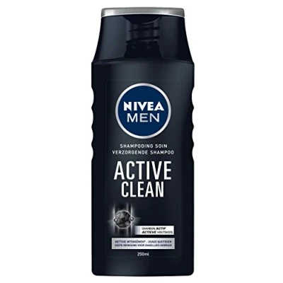 Afbeelding van Nivea Shampoo Men Active Clean , 250 ml 1 stuks