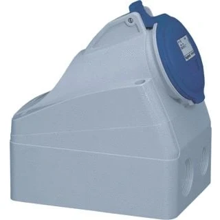 Afbeelding van LEGRAND CEE OPBOUW CONTACTDOOS 230V 16A 2P+A IP44 P17 TEMPRA PRO