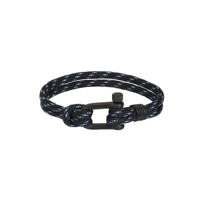 Afbeelding van iXXXi Men Jimi Blauw/Zwart Heren Armband