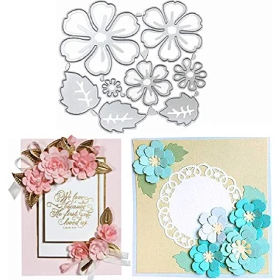 Afbeelding van U horizon 3D bloem snijden matrijzen, doe het zelf scrapbooking metalen embossing stencil sjabloon mal voor album papier kaart kunst ambacht (3D bloem)