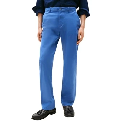 Afbeelding van Tommy Hilfiger Heren CORE Mercer Essential Twill MW0MW40263 Chino, Blauw (Angorablue), 29W/32L, 29W / 32L