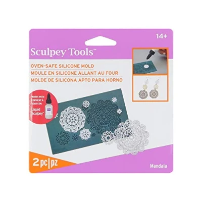 Afbeelding van Sculpey APM49 Liquid Mold siliconen mandala vloeibare