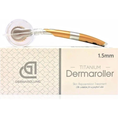Afbeelding van Dermarolling Dermaroller 1.5mm (Titanium Naaldjes)