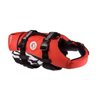 Afbeelding van EzyDog DFD Zwemvest Hond Reflecterend Reddingsvest XL Rood