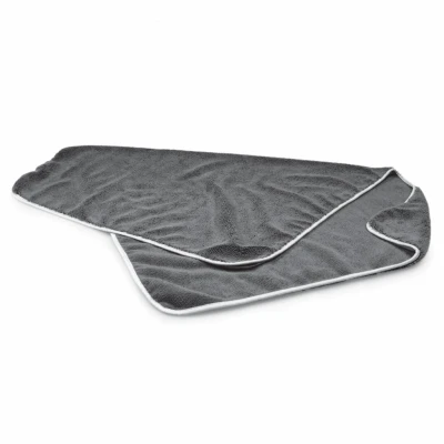 Afbeelding van Microvezel Droogdoek 60x90cm Grijs Grote Microvezeldoek Doek Microfiber Auto Car Cleaning &amp; Detailing