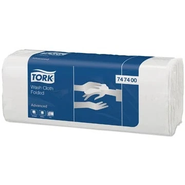 Afbeelding van Tork Gevouwen Wasdoek 4 laags Wit H3