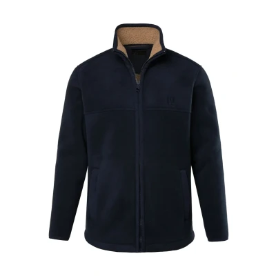 Afbeelding van JP1880 Fleecejas, Heren, Maat: Large, Navy blue