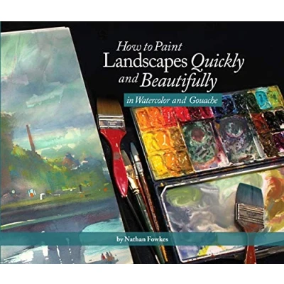Afbeelding van How to Paint Landscapes Quickly and Beautifully in Watercolor Gouache